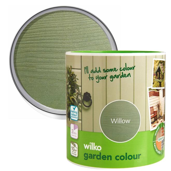 Wilko Garden Colour Willow Wood Paint 1L offers at £5.99 in Wilko