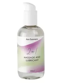 2 in 1 Massage & Lubricant 250ml offers at £13 in Ann Summers