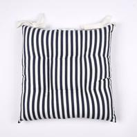 Navy Striped Seat Pads 2pk offers at £10 in The Original Factory Shop