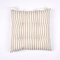 Beige Striped Seat Pads 2pk offers at £10 in The Original Factory Shop