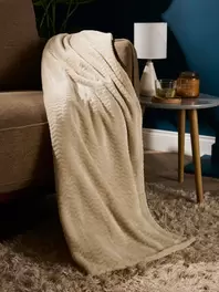 Oversized Natural Throw offers at £12 in The Original Factory Shop