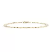 9ct Yellow Gold 9'' Anchor Chain Bracelet offers at £145 in H. Samuel