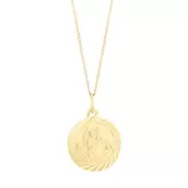 Children's 9ct Yellow Gold St Christopher Pendant offers at £59.99 in H. Samuel