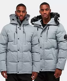 Oshawa 2.0 Puffer Parka Jacket offers at £80 in Footasylum