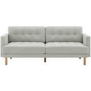 Habitat Newell Fabric 3 Seater Sofa - Light Grey offers at £680 in Argos