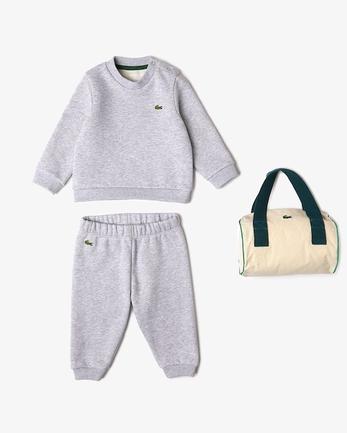 Baby Lacoste Organic Cotton Jogger Set offers at £80 in Lacoste