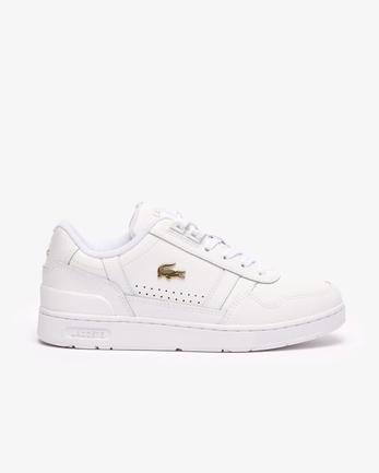 Women's T-Clip Leather Trainers offers at £95 in Lacoste