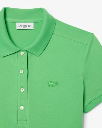 L.12.D Slim Fit Stretch Mini Piqué Polo Shirt offers at £95 in Lacoste