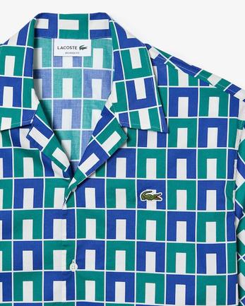 Short Sleeved Robert George Print Shirt offers at £125 in Lacoste