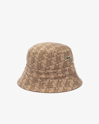 Reversible Signature Monogram Jacquard Bucket Hat offers at £70 in Lacoste