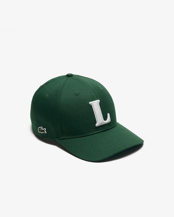 3D Embroidered Cotton Twill Baseball Cap offers at £55 in Lacoste