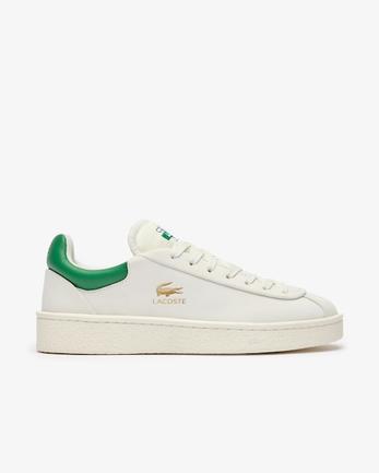 Women's Baseshot Premium Leather Trainers offers at £125 in Lacoste