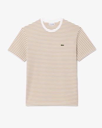 Heavy Cotton Striped T-shirt offers at £65 in Lacoste
