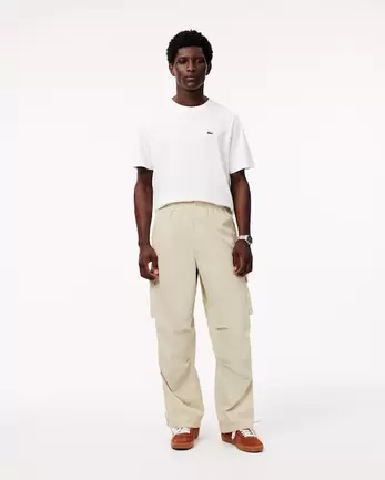 Sportsuit Relaxed Fit Lightweight Cargo Pants offers at £105 in Lacoste