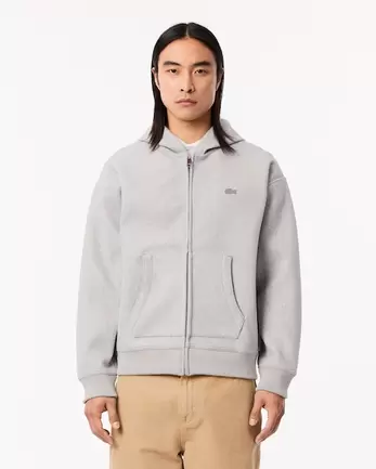 Loose Fit Zip-Up Hoodie offers at £190 in Lacoste