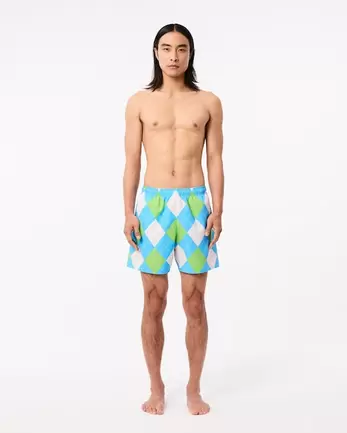 Mid Length Quick-Dry Swim Trunks offers at £80 in Lacoste