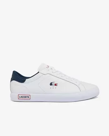 Men's Powercourt Leather Sneakers offers at £90 in Lacoste