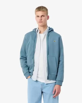 Zip-Up Fleece Hoodie offers at £125 in Lacoste