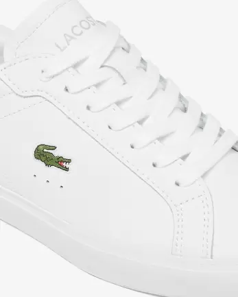 Women's Powercourt Leather Sneakers offers at £90 in Lacoste