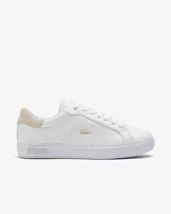 Women's Powercourt 2.0 Leather Sneakers offers at £95 in Lacoste