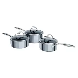 Circulon SteelShield C-Series Saucepan Set offers at £96 in Lakeland