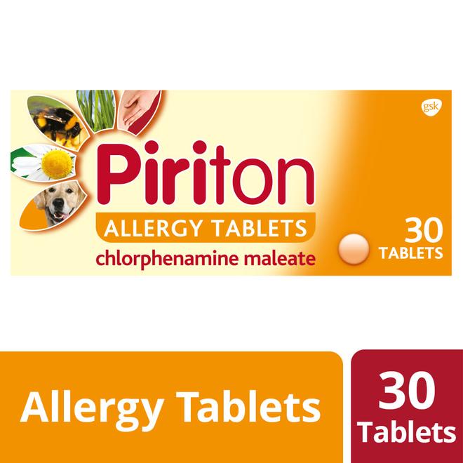 Piriton allergy tablets offers at £419 in Lloyds Pharmacy