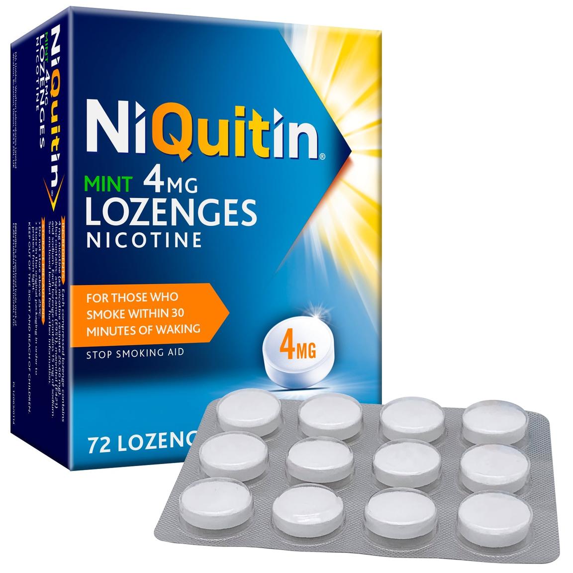 NiQuitin mint 4mg lozenges offers at £1099 in Lloyds Pharmacy