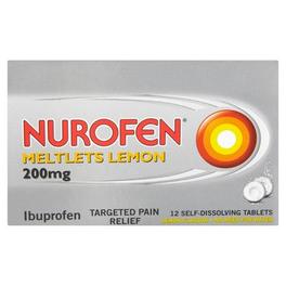 Nurofen meltlets lemon tablets offers at £439 in Lloyds Pharmacy