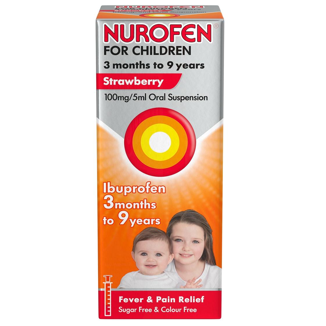 Nurofen for children strawberry offers at £399 in Lloyds Pharmacy
