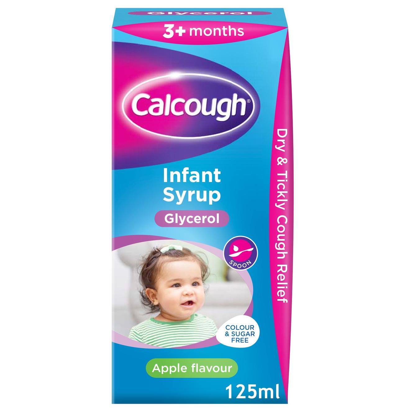 Calcough infant syrup apple flavour offers at £479 in Lloyds Pharmacy