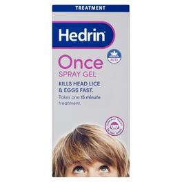 Hedrin once spray gel offers at £1295 in Lloyds Pharmacy