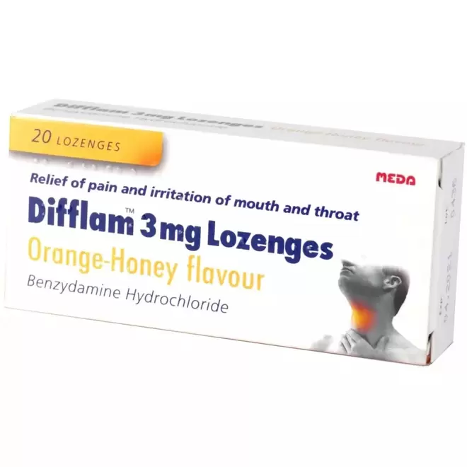 Difflam orange & honey lozenges 3mg offers at £799 in Lloyds Pharmacy