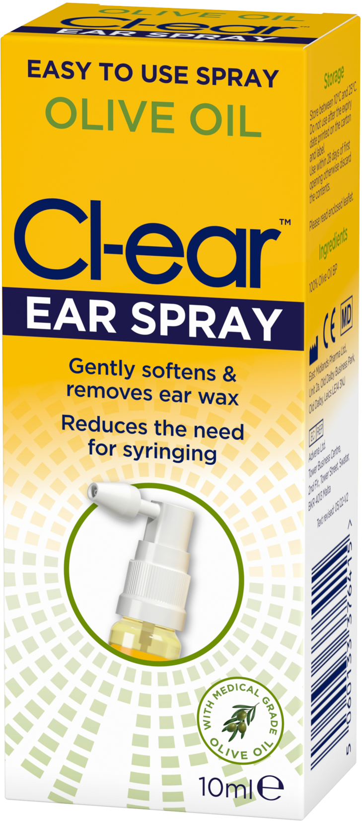 Cl-ear olive oil ear spray offers at £549 in Lloyds Pharmacy