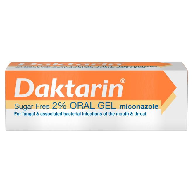 Daktarin sugar free 2% oral gel offers at £660 in Lloyds Pharmacy