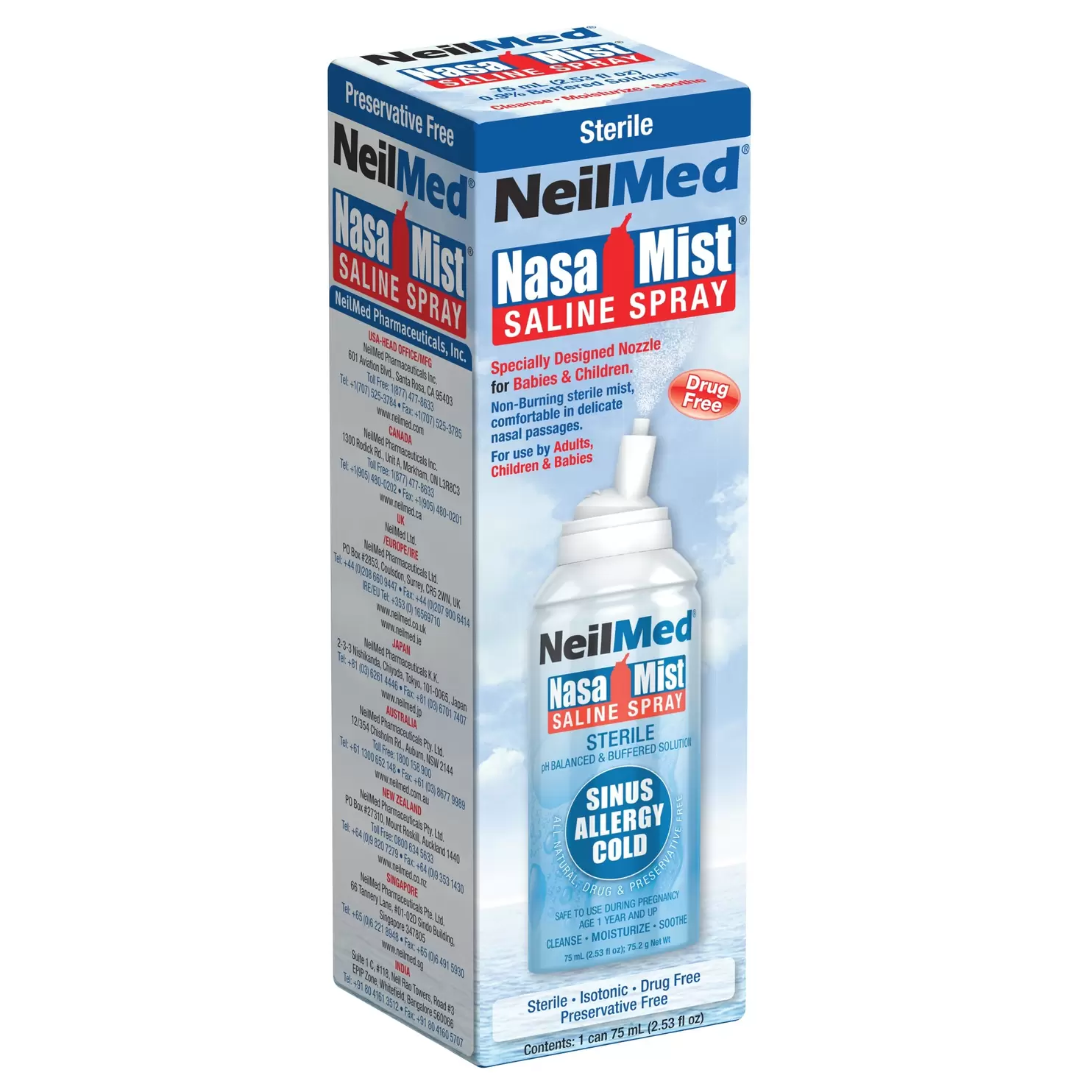 NeilMed nasamist saline nasal spray offers at £600 in Lloyds Pharmacy