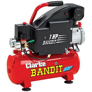 Clarke Bandit V 4.2cfm 8 Litre 1HP Air Compressor (230V) offers at £150 in Machine Mart