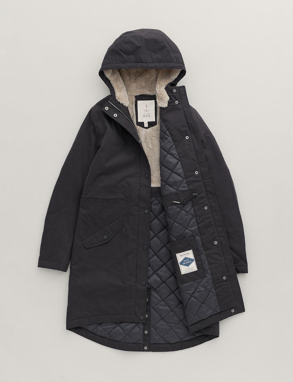 Organic Cotton Rich Hooded Parka Coat offers at £91 in Marks & Spencer