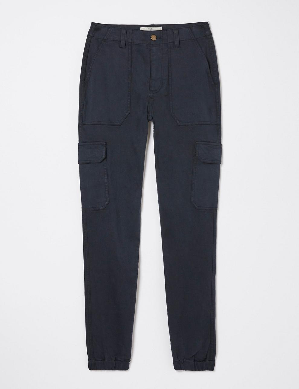 Cotton Rich Cargo Cuffed Trousers offers at £34 in Marks & Spencer