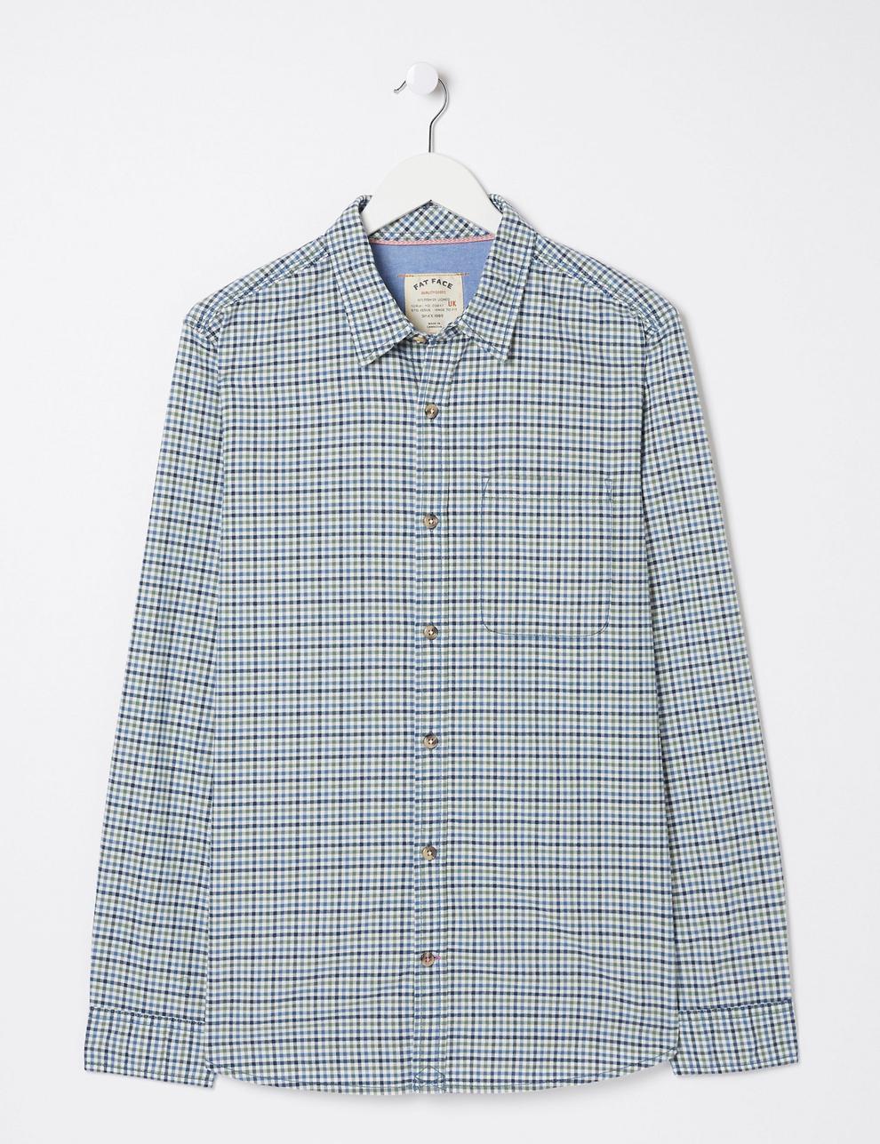 Pure Cotton Check Shirt offers at £28 in Marks & Spencer