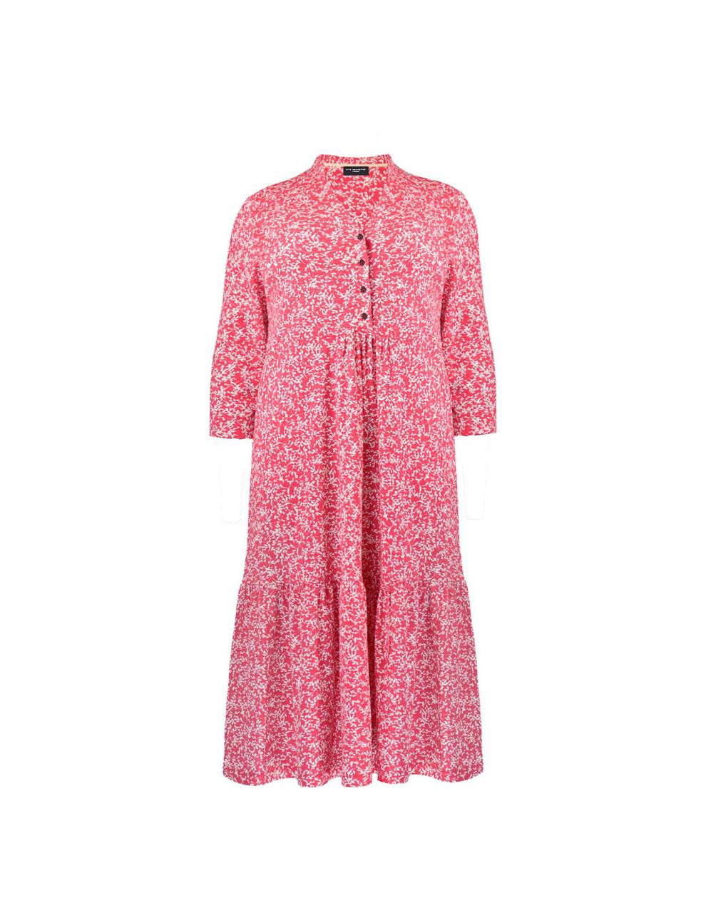 Pure Cotton Printed Midaxi Tiered Dress offers at £48 in Marks & Spencer