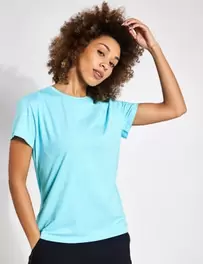 Sun Trek Cotton Blend T-Shirt offers at £15 in Marks & Spencer