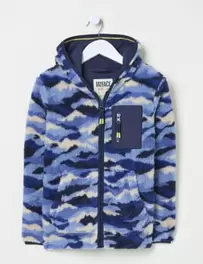 Fleece Camouflage Hooded Jacket (3-13 Yrs) offers at £14 in Marks & Spencer