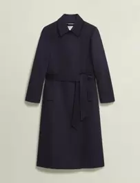 Pure Wool Longline Tailored Coat offers at £184 in Marks & Spencer