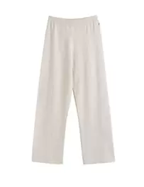 Wool Rich Wide Leg Relaxed Joggers with Cashmere offers at £95 in Marks & Spencer