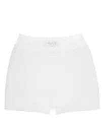 Double Comfort Cotton Rich High Rise Shorts offers at £10 in Marks & Spencer