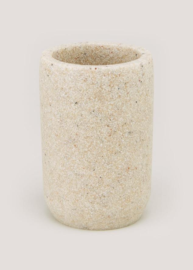 Beige Sandstone Effect Tumbler (11cm x 9.5cm x 9.5cm) offers at £2.5 in Matalan