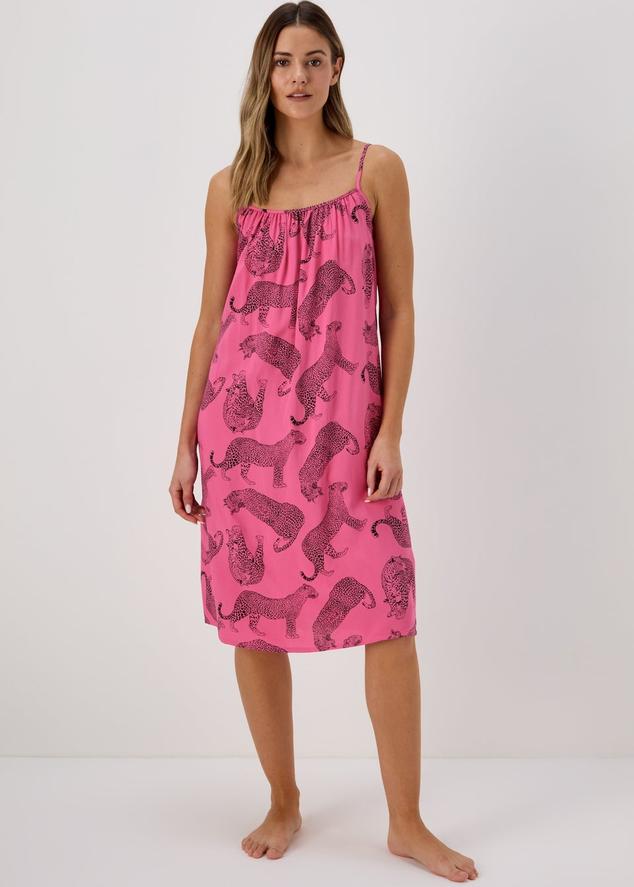 Pink Leopard Chemise offers at £5 in Matalan