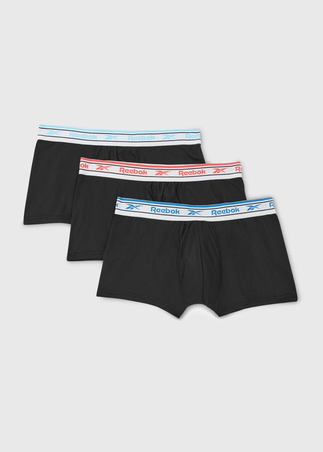 Reebok 3 Pack Black Boxers offers at £12 in Matalan