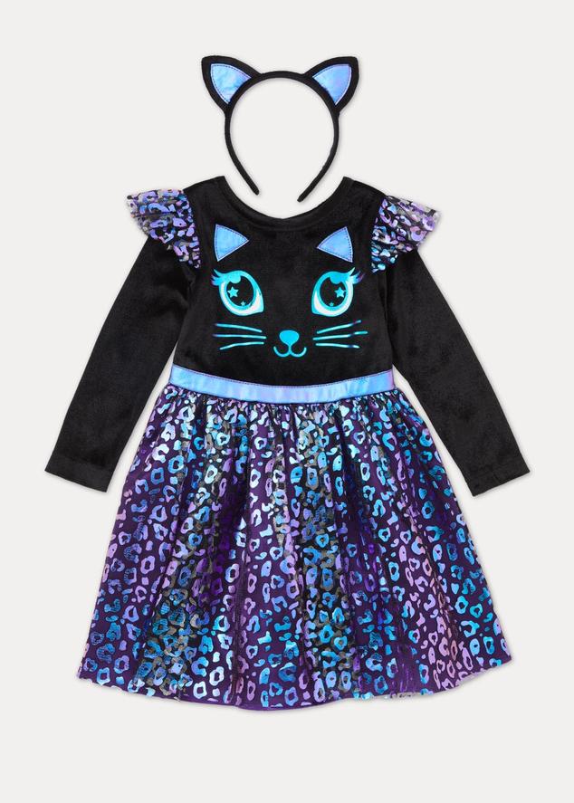 Kids Purple Cat Witch Fancy Dress Costume (9mths-5yrs) offers at £6007 in Matalan