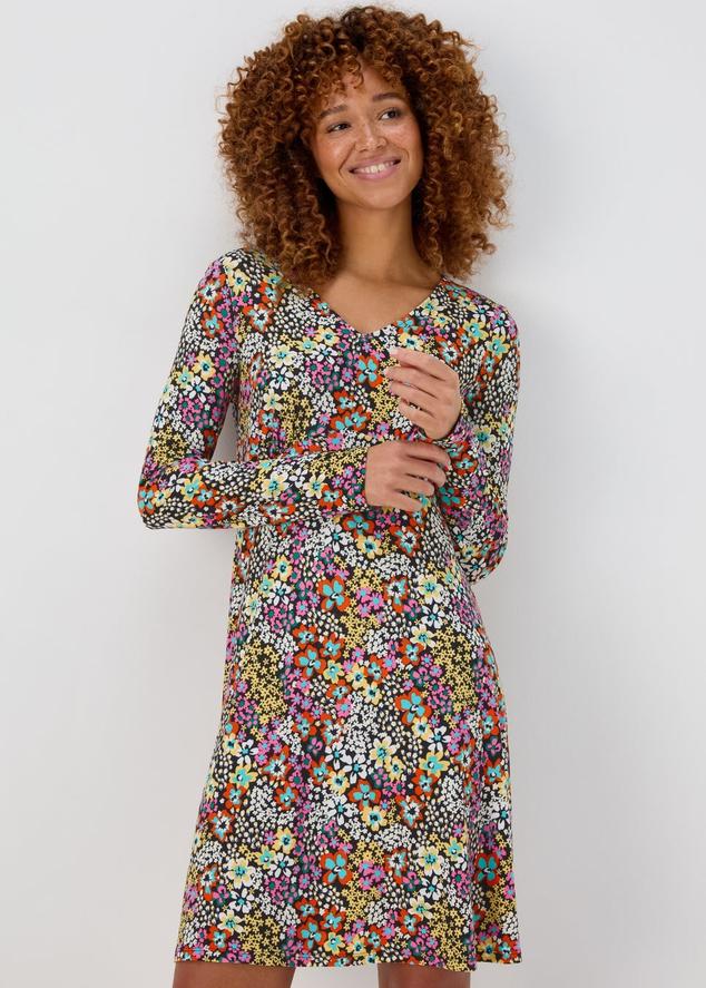 Multicolour Ditsy Supersoft Mini Dress offers at £6.5 in Matalan